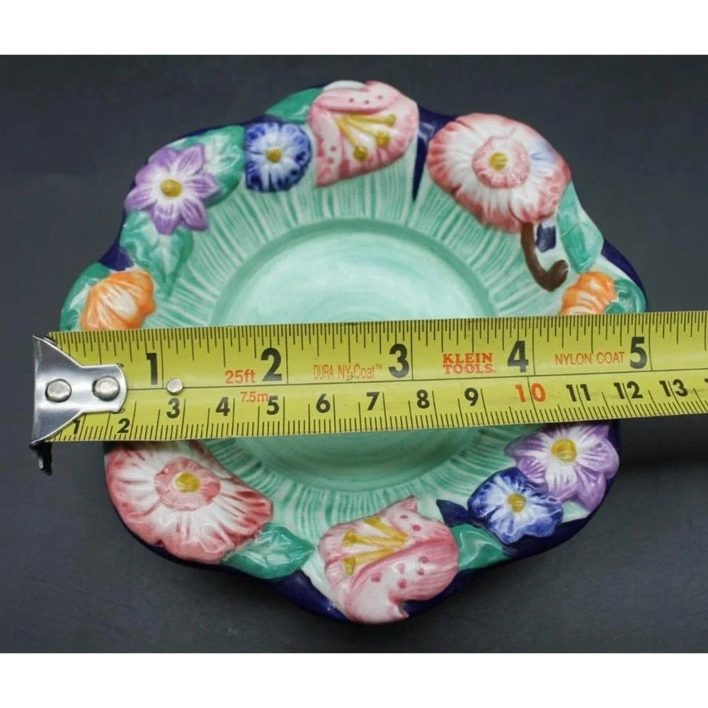 1994 Fitz and Floyd Hand Painted Floral 5